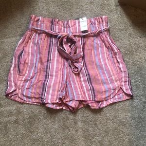 New with tags colorful high rise shorts